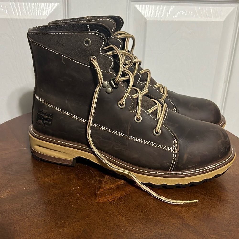 🔥 Timberland PRO Hightower 6" Alloy Toe Waterproof Industrial Women’s‎ Boots